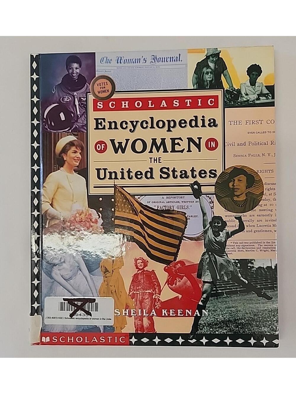 Scholastic Encyclopedia of U. S. Women by Sheila Keenan (1996, Hardcover)
